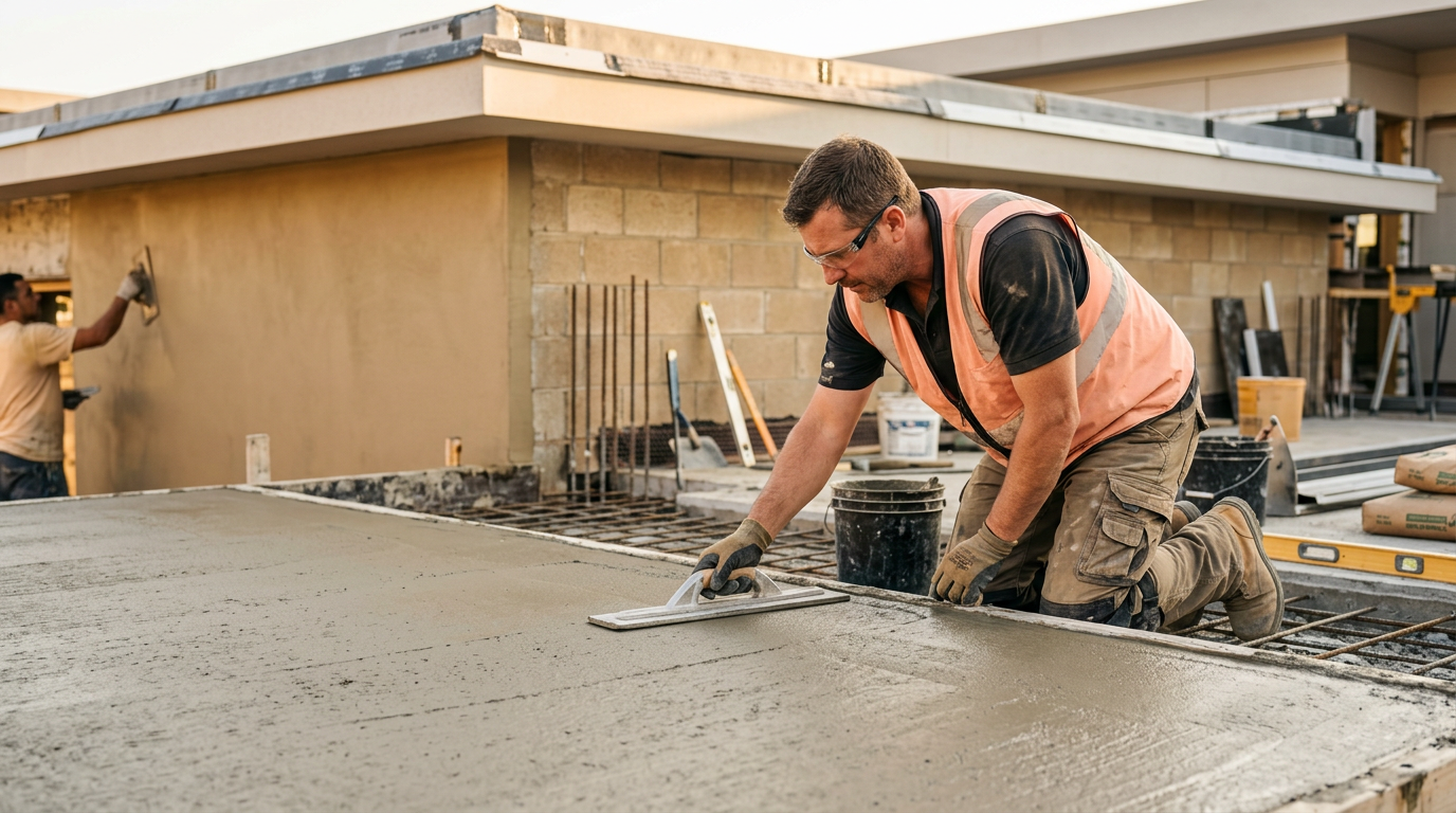 Concrete and finishing service